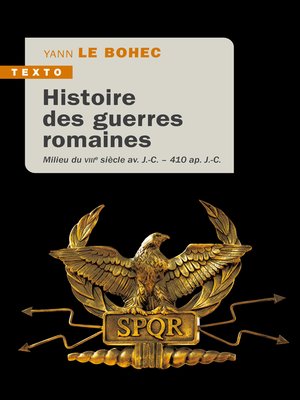cover image of Histoire des guerres Romaines